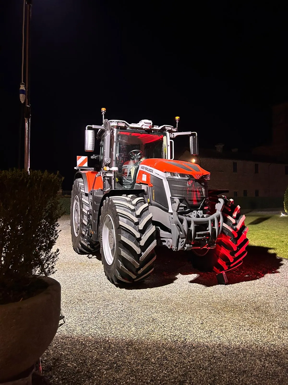 Massey Ferguson durante una serata
