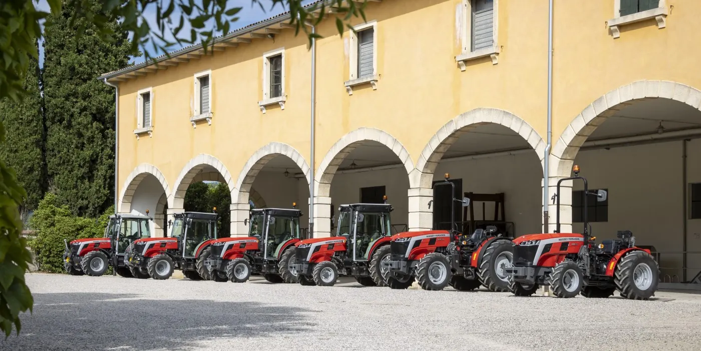 Gamma Massey Ferguson schierata