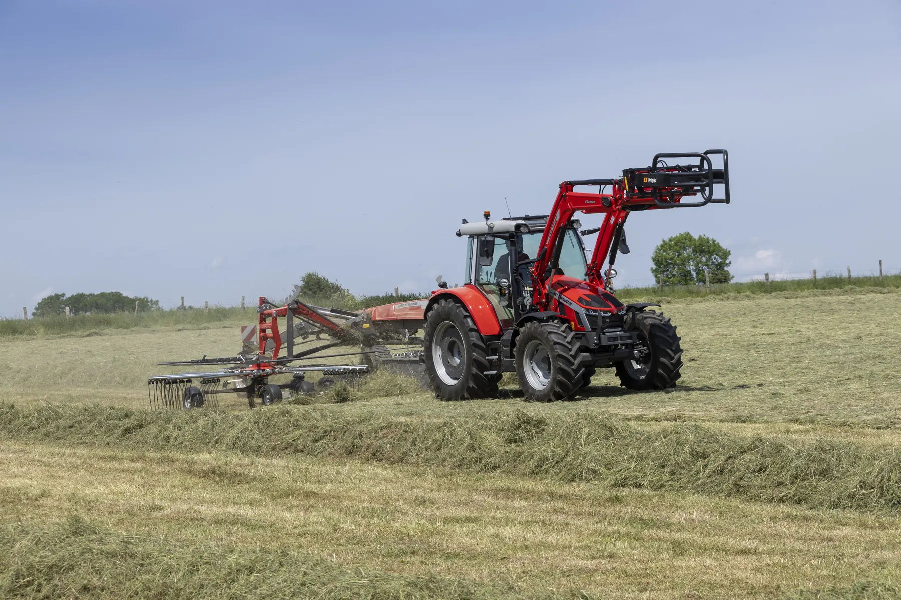MF 5S con ranghinatore MF RK